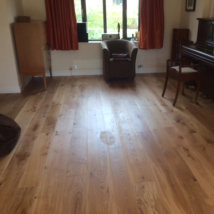 Ted Todd Engineered Oak, Brushed and UV Oiled.